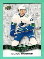 (1) QUINN HUGHES  2022-23 # C11 SPECTRUM STANDOUTS  TIM HORTONS FOOD (G3127)