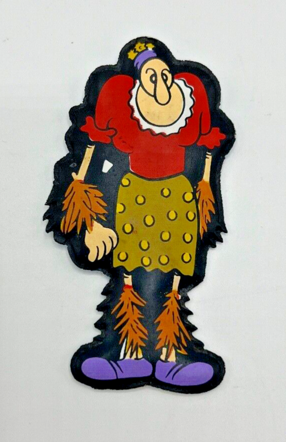 Vintage 1974 Popeye SWEET PEA & ALICE THE GOON Puffy Magnets King
