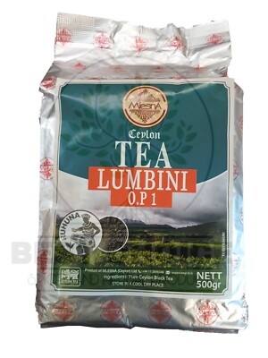 Pure Mlesna Lumbini OP 1 Ceylon Tea Premium Quality Loose Leaf Tea- 500g