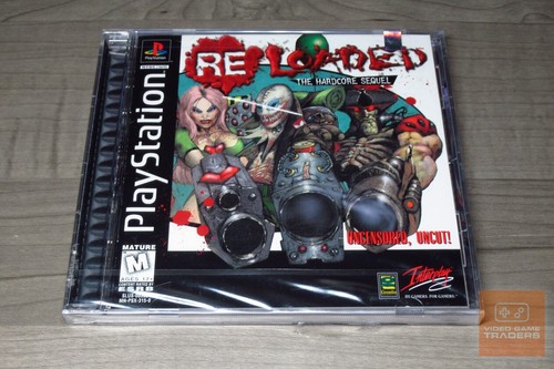 Re-Loaded: The Hardcore Sequel (PlayStation 1 PS1 1996) FACTORY SEALED! - RARE! - Picture 1 of 10