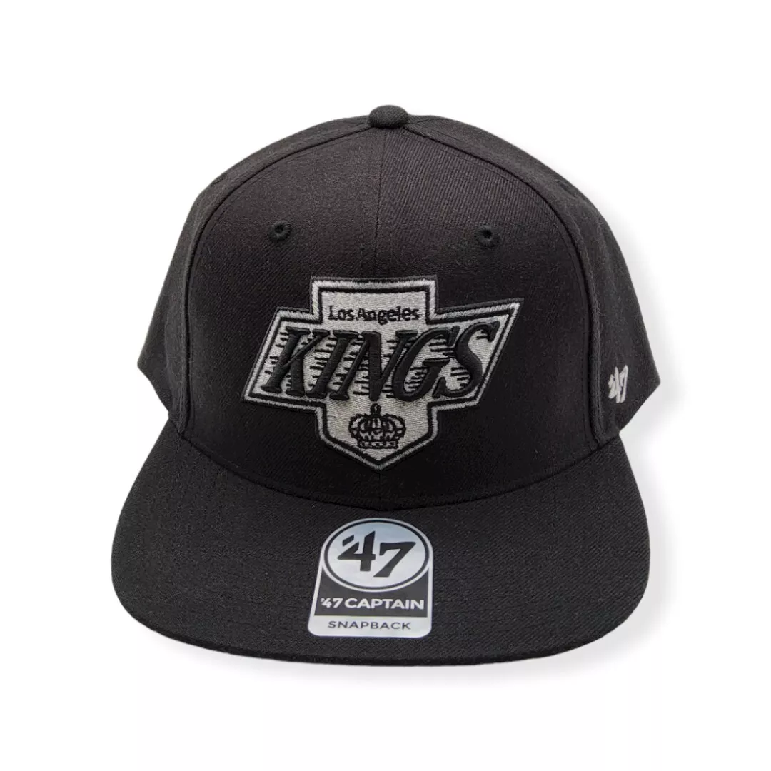 Los Angeles Kings Crosstown Captain White/Black Snapback - 47 Brand