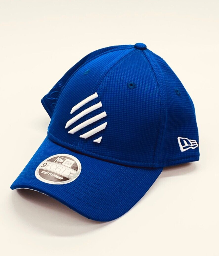 New Era 9Forty Stretch Snap Adjustable Navy Blue Baseball Hat Cap
