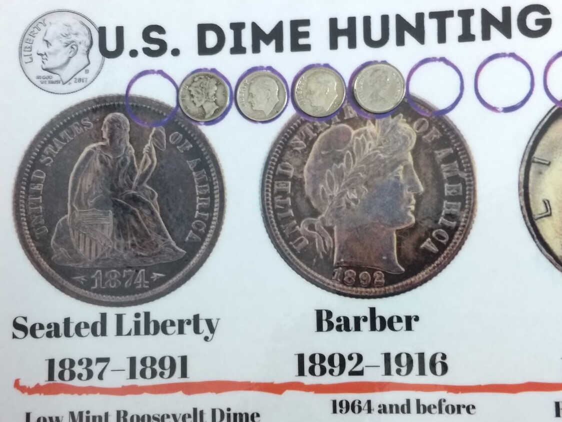 U.S. Dime Hunting & Collecting 9