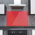 Spritzschutz Küche Küchenrückwand Küchenspiegel 3mm Aluverbund Purporrot RAL3004