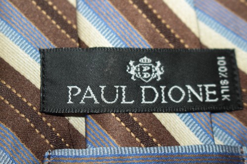 PAUL DIONE Silk tie Made in Italy F65256 - Picture 4 of 4