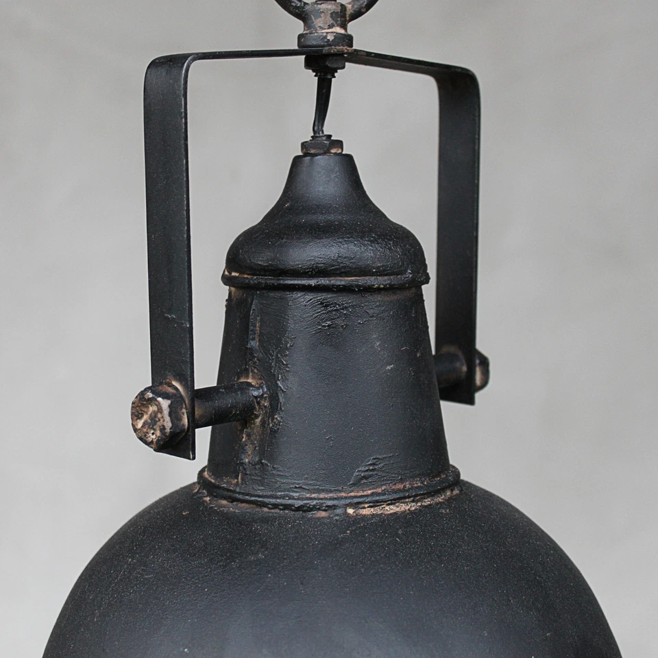 Industrielampe Schwarz Vintage Hängeleuchte Shabby Pendelleuchte Hängelampe - Bild 2 von 4