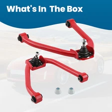 2pcs Adjustable Front Upper Camber Control Arms Kit for Nissan 350Z 2003-2009