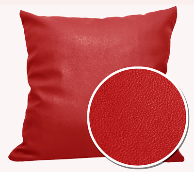 bright red pillow cases