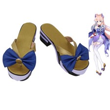 Genshin Impact Sangonomiya Kokomi Shoes Cosplay Women Purple Boots Ver3