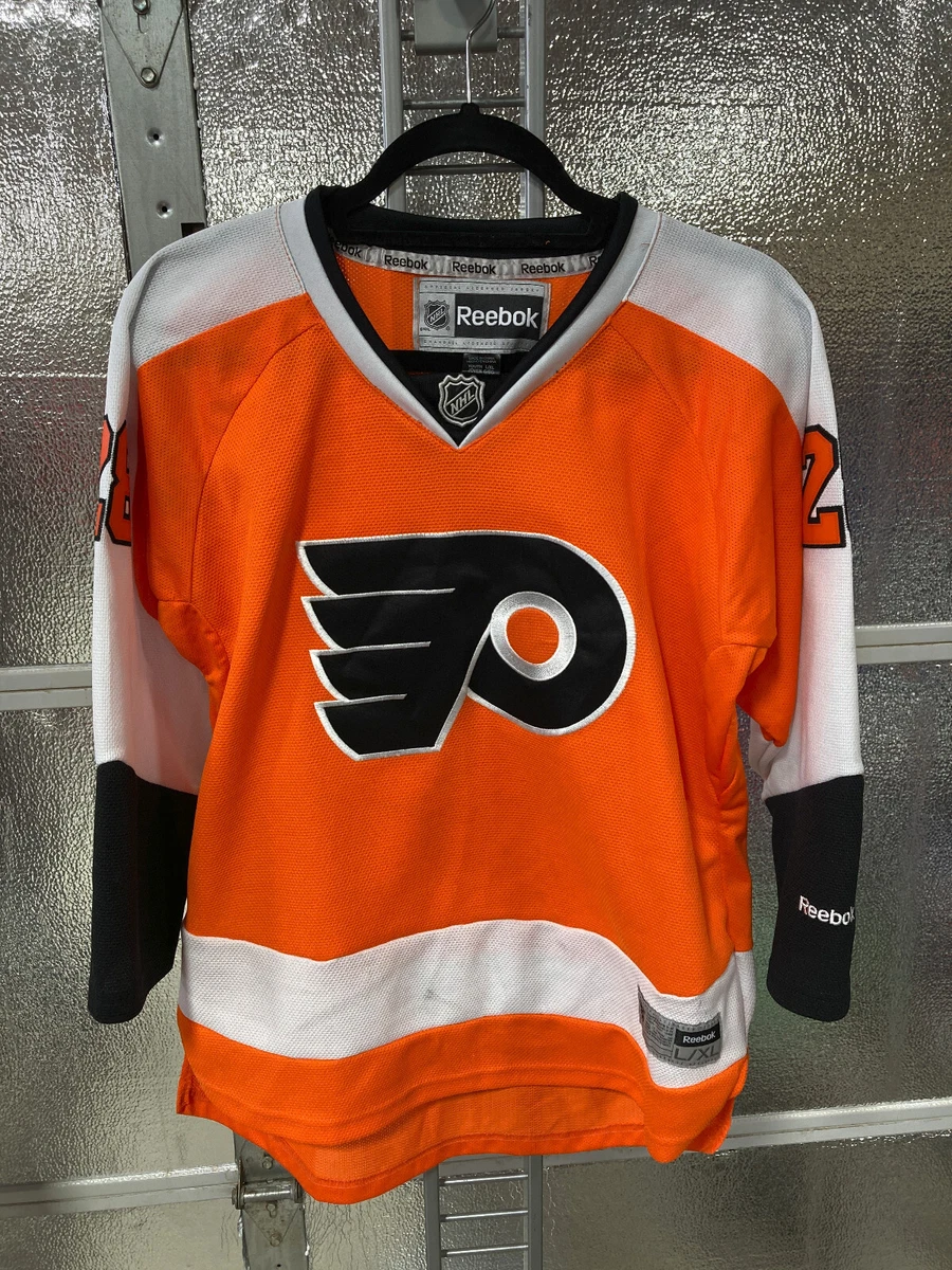 Claude Giroux Philadelphia Flyers Captain Reebok Official Jersey #28  Women's XL