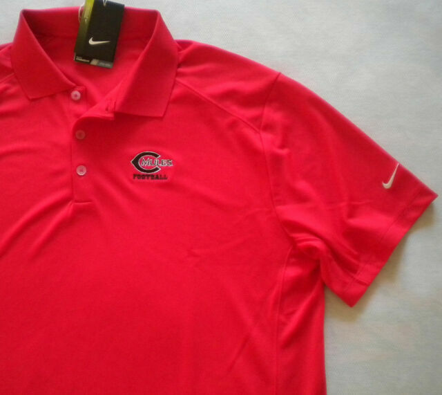 red nike polo golf
