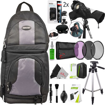 Best Travel Kit Bundle for Canon EOS R10 R50 Mirrorless Camera with 18-45mm Lens
