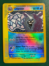 Cloyster Holo Rare 8/165 Expedition Base Set WOTC Vintage Pokemon on eBay