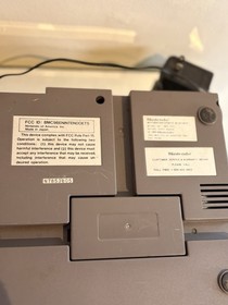 Nintendo NES-001 Console With Game And 2 Controllers