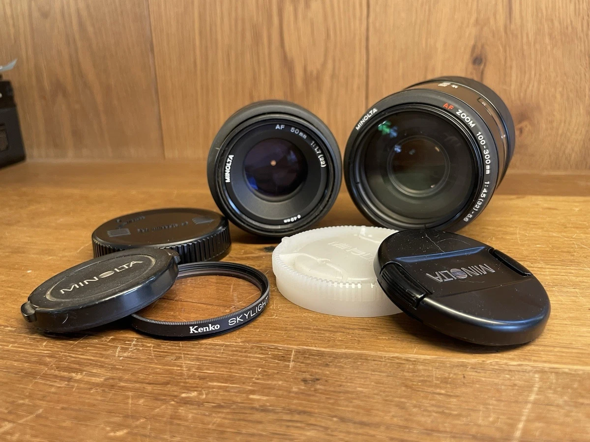 Minolta Maxxum 50mm Focal Camera Lenses for sale | eBay
