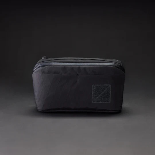 Evergoods CAP1 Civic Access Pouch 2L X-PAC Black and Coyote Brown