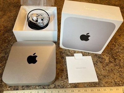 2020 Apple Mac Mini M1 8 Core CPU 3.2GHz 8GB RAM 512GB SSD A2348 with Box
