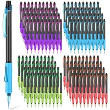 150 Pcs 0.7mm Side Fast Click Mechanical Pencil with Grip, Operation Christma...