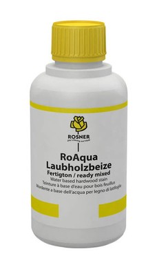 Rosner RoAqua Laubholzbeize wasserbasierend Holzlack Holzbeize Maron, 1 Liter