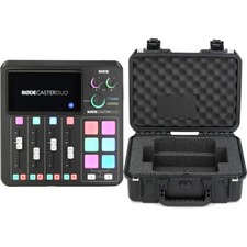Rode RodeCaster Duo Streaming Mixer and Case Bundle