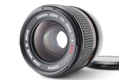 Near MINT]Canon FD 35mm f/2 S.S.C. SSC Wide Angle Prime MF Lens