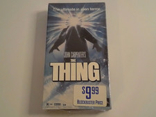 John Carpenters The Thing VHS Blockbuster Pop Sticker 77009 New Sealed