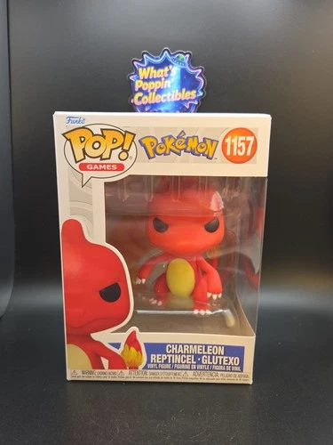 Funko Pop! Vinyl: Pokémon - Charmeleon #1157 Ships With Protector