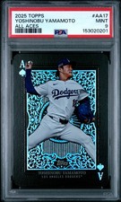 【新品】Top Aces（トップ・エーシーズ）25周年記念チャレンジレア 2025 Topps Series 1 - All Aces Yoshinobu Yamamoto #AA-17 for sale