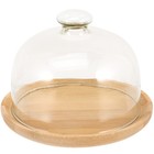 Dome Round Clear Transparent Covered Cake Stand Cake Display Stand With Cover