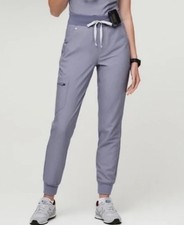 Figs Vapor Blue Zamora 2.0 Jogger Scrub Pants Size Small Petite