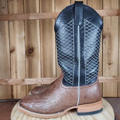 #ad Horse Power Top Hand Collection Smooth Ostrich Boots Mens 10 Western Cowboy Work $199.99