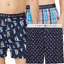 Tommy Hilfiger 100 Cotton Woven Boxers Size L