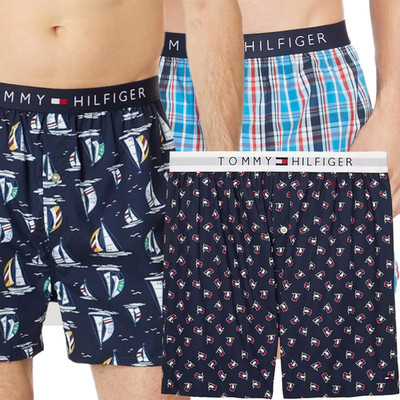 Tommy Hilfiger 100% Cotton Woven Boxers Size L