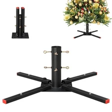 Artificial Christmas Tree Stand with Foldable Legs for Easy Setup, 2.2 inch I...