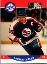1990 SCORE BOARD HOCKEY #565 THOMAS STEEN