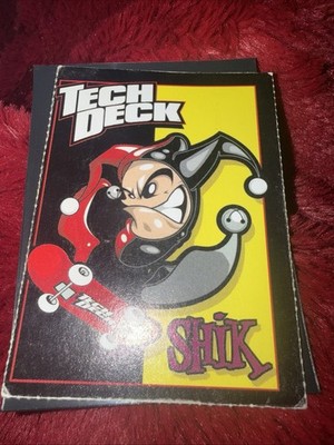 SHIK ROOKIE DUDES 2001 MN TECH DECK PROS SI FOR KIDS Vintage Skateboarding