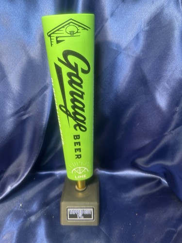 Garage Beer Used 11” Classic Lime Beer Tap Handle Kelce Brothers