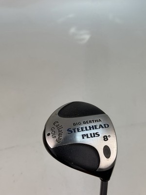 Callaway Big Bertha Steelhead Plus Driver / 8 Grad Strong Flex Graphite /11283