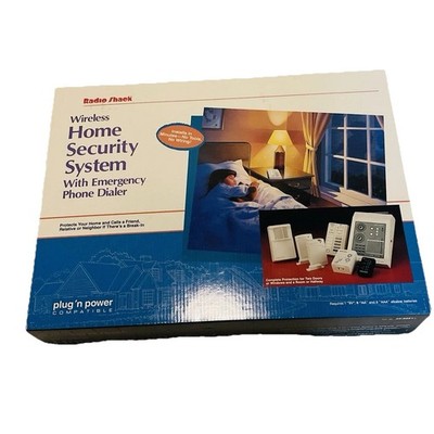 NOS Radio Shack Plug  N Power HOME SECURITY SYSTEM #49-2551