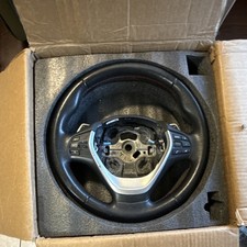 OEM Leather 3-Spoke Steering Wheel BMW F30 F3...