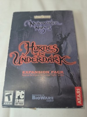 Neverwinter Nights: Hordes of the Underdark (PC, 2003)