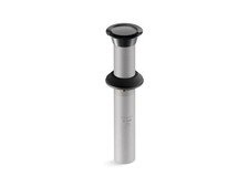 Kohler K-33151-2Bl Bathroom Sink Clicker Drain Without Overflow Blackened Bronze