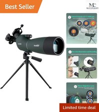 25-75x70 SV28 Waterproof Spotting Scope with Tripod - Ideal for Wildlife Viewing