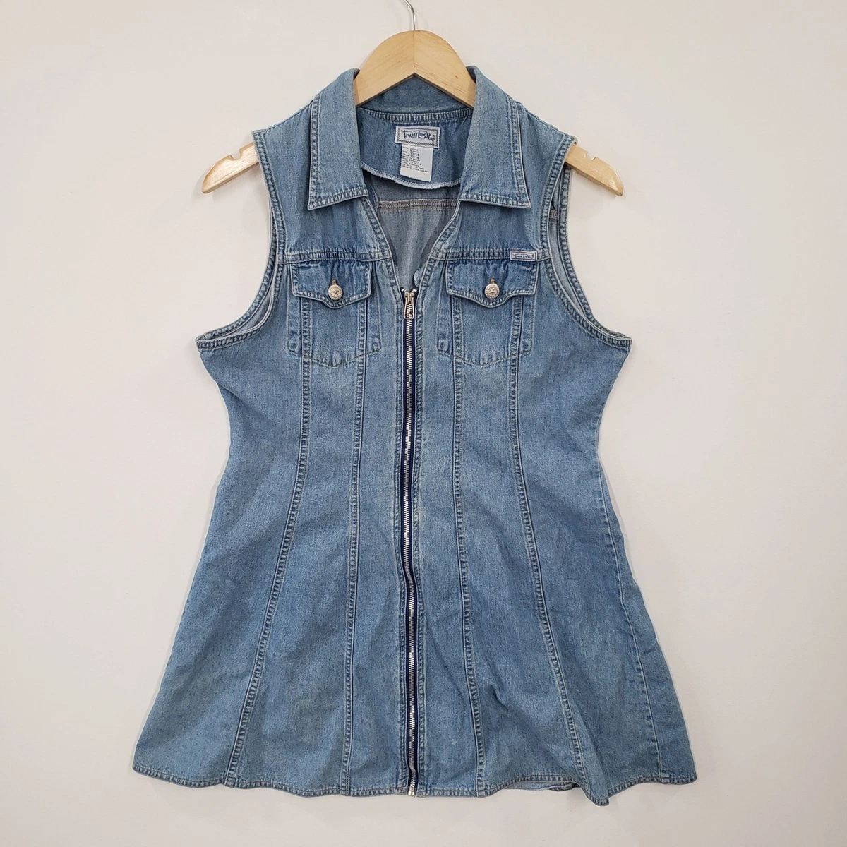 Denim 1990s Vintage Dresses for Women for sale - eBay