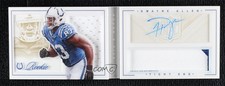 2012 Panini Playbook Rookie Booklet Gold 43/49 Dwayne Allen #188 Auto 02qo