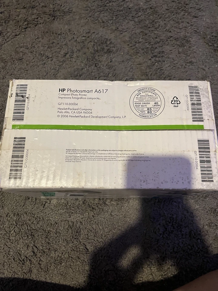 New HP Photosmart A617 Compact Photo Printer 5X7 4x6 Photos New Factory Sealed - Image 4 of 4