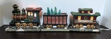 Saint Nicholas Square Village Collection  3 Pc Christmas Train