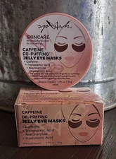 LASplash Cosmetics 40 Piece Jelly Eye Masks Hyaluronic Acid/Niacinamide/Caffeine