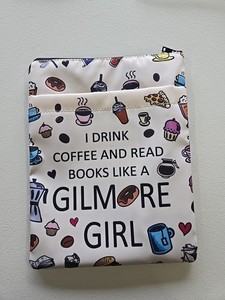 Book Sleeves Book Sleeve with Zipper...Gilmore Girl
