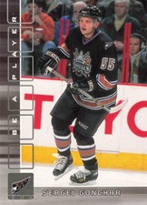 Sergei Gonchar 2001-02 Be a Player Memorabilia #86 Washington Capitals